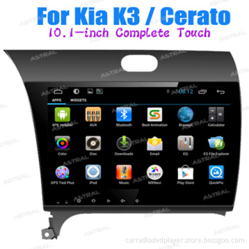 Factory 10inch Dual Din Car Navigation Radio Player Kia K3 and Cerato